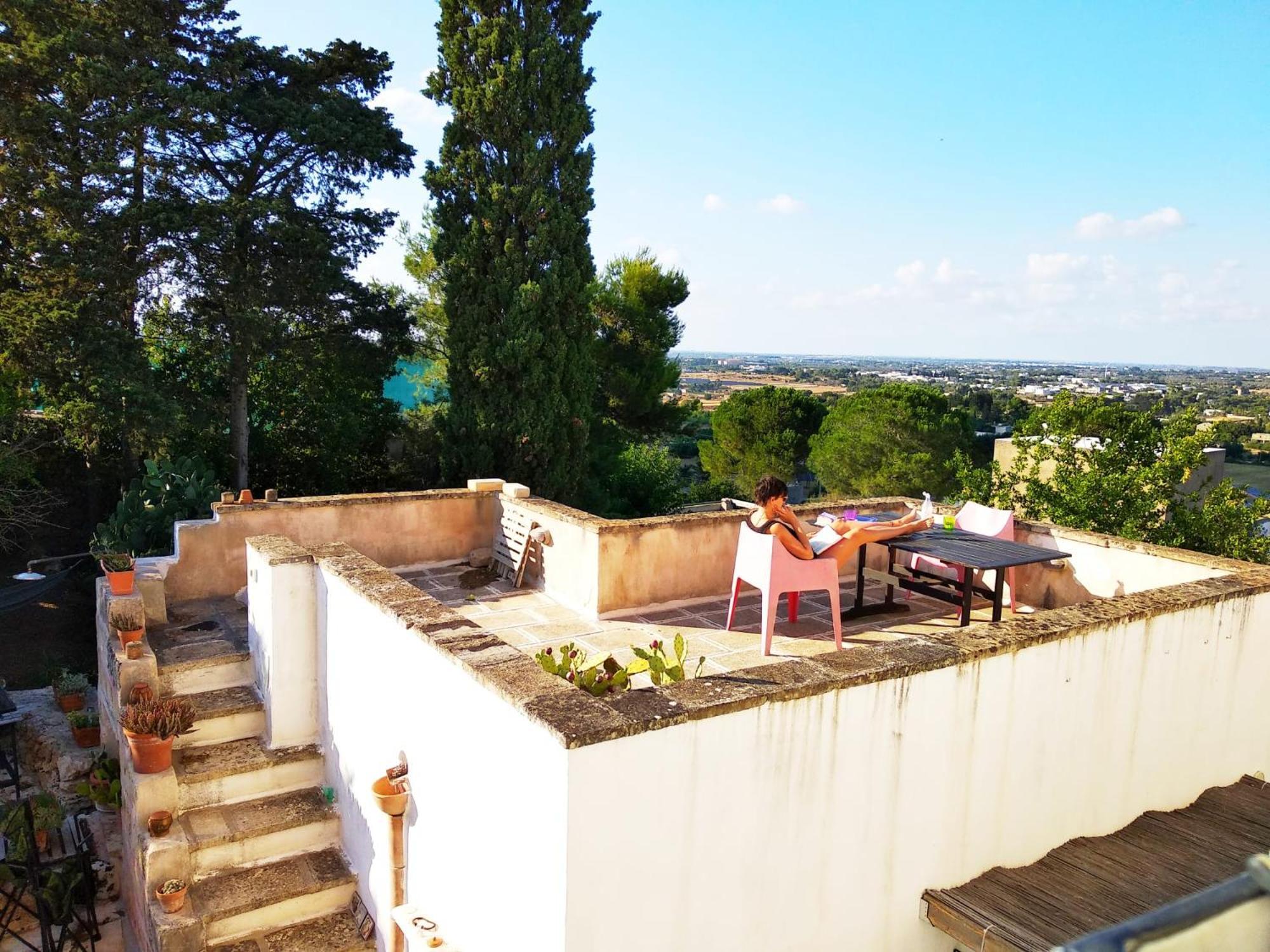 Masseria Delle Rose 1760 Alessano Oda fotoğraf